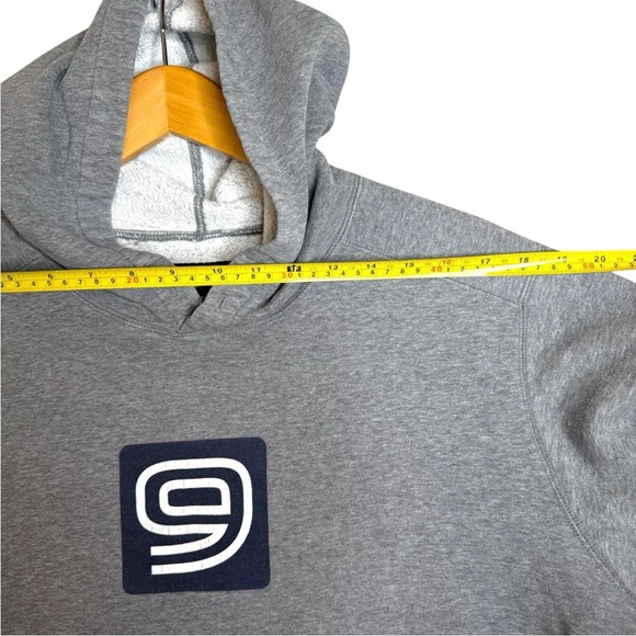 Vintage A&F Abercrombie & Fitch Gym Issue 90s Hoodie Sweatshirt Mens M Gray Y2K - Picture 10 of 12